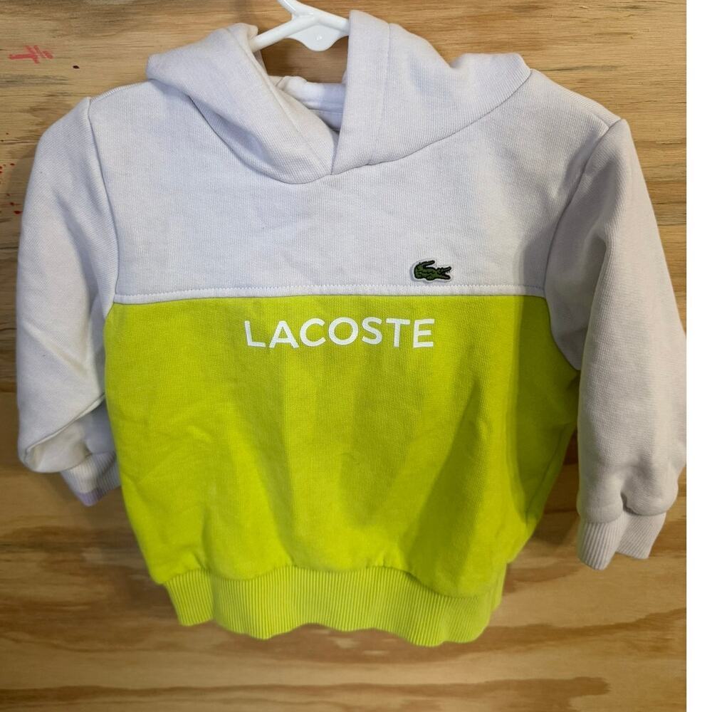 Toddler Lacoste Hoodie Logo 2
